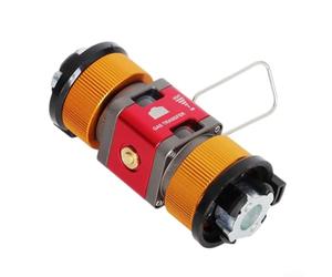 Convertisseur pour bouteille pour gaz Laiton Aluminium Compact | pour fenêtres doubles, flux visible, contrôle pour précis, transfert sûr, fini gris(Red)