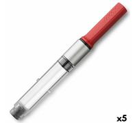Lamy Convertisseur Z28 rouge pour stylos plume abc, safari, joy, AL-star, Lx, nexx - à utiliser avec des bouteilles d'encre - remplace les cartouches d'encre