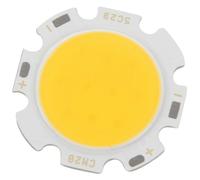 Convient pour ampoule LED COB ronde 5 W, blanc chaud super brillant, DC15-17 V-si xi