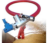 Convoyeur de tarière flexible - Portable - Aspiration de grains pour | Convoyeur de céréales électrique portable et pompe d'aspiration pour un transfert et un stockage efficaces des céréales