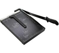 COOCHEER Massicot A4 Cisaille Personnelle 12 Feuilles 30,5 cm pour Office Bureau, Noir