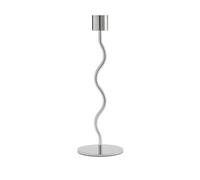 Cooee Design Bougeoir Curved 23 cm Acier inoxydable