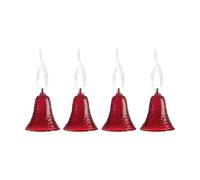Cooee Design Cloche Gry 8 cm lot de 4 Rouge profond