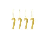 Cooee Design Cooee Décoration de Noël Laiton Lot de 4 Candy cane