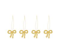 Cooee Design Décoration de Noël nœud 6 cm Laiton