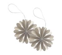 Cooee Design Décoration de Noël Paper Flowers Naturel