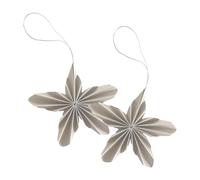 Cooee Design Décoration de Noël Paper Stars Naturel