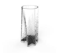 Cooee Design Gry Vase Tulipe en Verre Transparent 30 cm