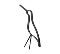Cooee Design Oiseau Woody haut de 25 cm Chêne teinté noir
