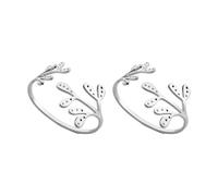 Cooee Design Rond de serviette Mistletoe. Lot de 3 Acier inoxydable