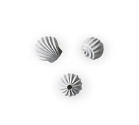Cooee Design Sculpture The Genesis Shells Lot de 3 Limestone