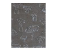 Cooee Design Serviette de table Fungi 33x33 cm. paquet de 20 Noisette-blanc