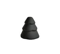 Cooee Design Snowy Sapin de Noël en céramique Noir 10 cm