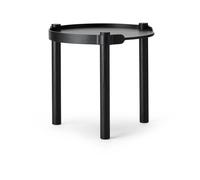 Cooee Design Table Woody Ø45 cm Chêne teinté noir
