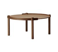 Cooee Design Table Woody Ø80 cm Chêne foncé teinté