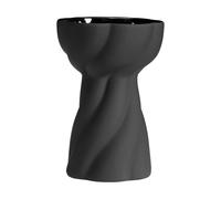 Cooee Design Vase ampoule Twist 12.8 cm Noir