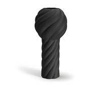 Cooee Design Vase Twist pillar 34 cm Black