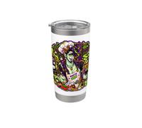 Cook Chef Zombie Undead Ghoul Restaurant Food Service Homme Gobelet isotherme en acier inoxydable double paroi