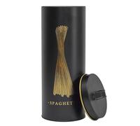 COOK CONCEPT Boîte à spaghettis en métal noir et doré