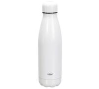COOK CONCEPT Bouteille de Transport Inox 50 ouble Paroi Isolante Blanc | Acier inoxydable, double paroi isolante, 50 haud ou froid, large goulot, réutilisable, design épuré uni, blanc