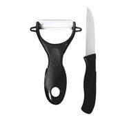 Cook Concept Couteau en céramique 7,5 cm avec éplucheur