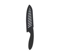 COOK CONCEPT Couteau en Céramique Manche Soft avec Fourreau 10 cm Blanc | Céramique, manche soft ergonomique, fourreau de protection, lame 10 cm, éplucher trancher, préserve les saveurs, blanc