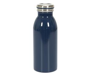 COOK CONCEPT - KA4808, Bouteille Isotherme 45cl Pratique et Esthétique pour Cuisine à Emporter, Acier Inoxydable Durable, Format Adapté, Dimensions : 20.3cm, Couleur : Bleu