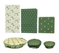 Emballage alimentaire en cire d'abeille Green attitude Vert G