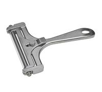 COOK CONCEPT - KD0009 Trancheuse Réglable pour Foie Gras et Fromage - Ustensile de Cuisine Ergonomique - Coupe Précise en INOX - Facile À Nettoyer - Taille Ajustable - Couleur Gris
