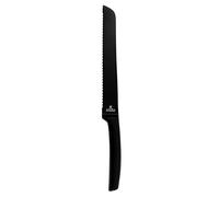 COOK CONCEPT - KD3311 - Couteau à Pain Acier Inoxydable Noir Lame 20cm Cuisine Ustensile de Cuisine Couteau