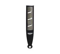 COOK CONCEPT - KU6786 - Set de 4 Râpes Multifonctions en Acier Inoxydable - Idéal pour Fromage - Légumes - Fruits et Chocolat - Manches Ergonomiques - Compactes et Pratiques - Multicolore