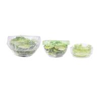 COOK CONCEPT Lot de 10 Couvercles Tapas en Silicone Réutilisables Assortis | Lot de 10, silicone, réutilisables, bols plats casseroles, conservation hermétique, tailles variées, lavables, assortis