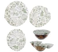Couvercle COOK CONCEPT en tissu reutilisable x3