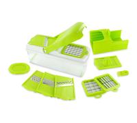 COOK CONCEPT Mandoline trancheuse multifonction avec bac de récupération