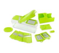Cook Concept Mandoline trancheuse multifonction 5 en 1 avec bac de récupération Vert