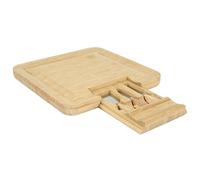 COOK CONCEPT Planche à Apéro en Bambou avec Tiroir Couteaux Fromage