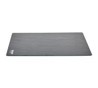 COOK CONCEPT Planche à Découper en Verre Trempé Effet Ardoise Noir Gris