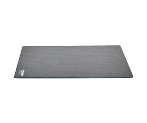 COOK CONCEPT Planche à Découper en Verre Trempé Effet Ardoise Noir Gris