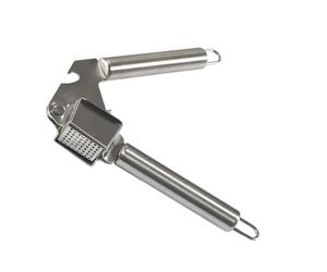 COOK CONCEPT Presse-Ail Manuel en INOX avec Décapsuleur Argenté