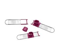 COOK CONCEPT Râpe à Épices et Condiments INOX avec Protection Multicolore | ABS et inox, râpe à épices, condiments, accessoire de protection, prise en main facile, cuisine, entretien aisé