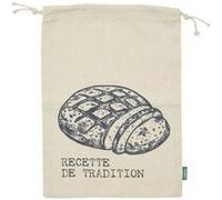 Cook concept Sac à pain en coton - Blanc