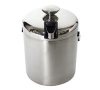 COOK CONCEPT Seau à glaçons en métal avec pince - 1,3 L