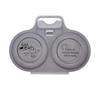 COOK CONCEPT Set de 10 Cuiseurs à Œufs pour Micro-Ondes Aléatoire | Set de 10, plastique, cuiseurs à œufs, micro-ondes, œufs au plat mollets durs, compact, entretien facile, coloris aléatoire