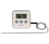 Thermomètre cuisson COOK CONCEPT a sonde et minuteur