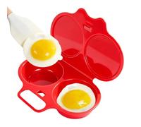 Cooker Microwave 2 Cavity Nonstick Microwavable Quick portable compact egg