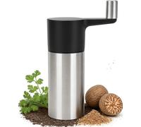 Cookery Moulin à Noix de Muscade Avec Récipient en Acier Inoxydable | Râpe à Muscade | Moulin à Épices | Rangement Pour 3 Noix