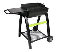 Cook'in Garden Barbecue charbon TONINO 50 Acier Ventilation 4–6 personnes Noir sur chariot 50 cm