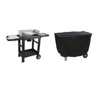 Cook'in garden, Barbecue Charbon ou Bois Easy 60, Allumage Facile et Rapide, Montage sans Vis & Housse de protection pour Barbecue - Toutes marques - Déperlante - Imperméable