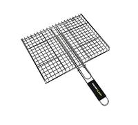 Cook'in Garden - Grille refermable 40 x 30 cm barbecue charbon - Manche Soft Touch