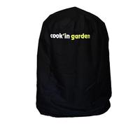 Cook'in Garden - Housse Barbecue - ø70 x h90 cm - Polyuréthane | Imperméabilisante et Déperlante, Protection UV Grade Maximum, Entretien facile, Fixation Pratique avec Scratch